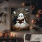 Ghost Paint by Numbers Kit for Adults Beginners, Ghost Paint by Numbers, Adult Paint by Number Kits for Gifts and Home Wall Decor 16x20 Inch
